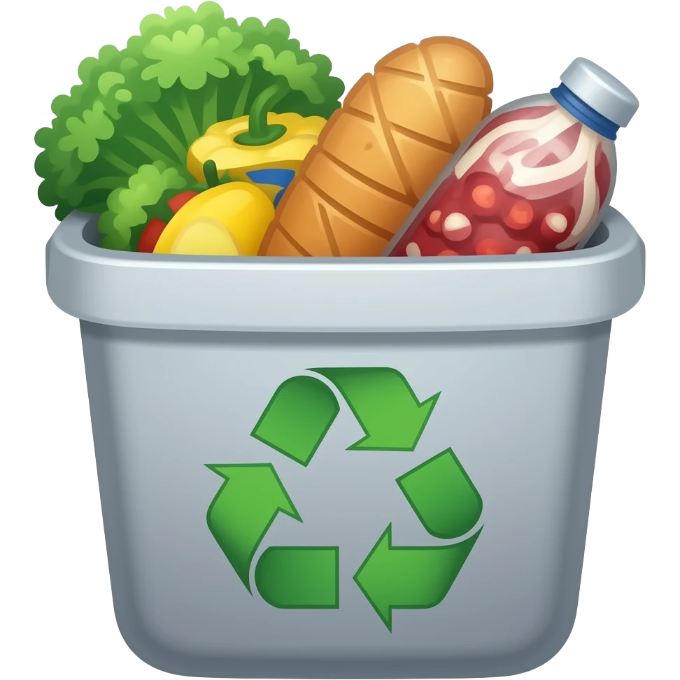 food recycle emoji