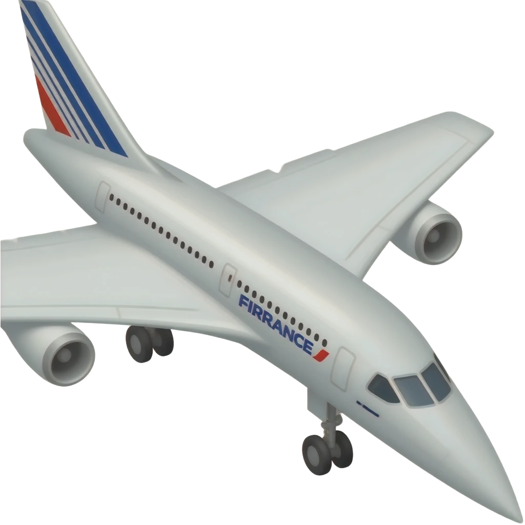 Air France Concorde emoji