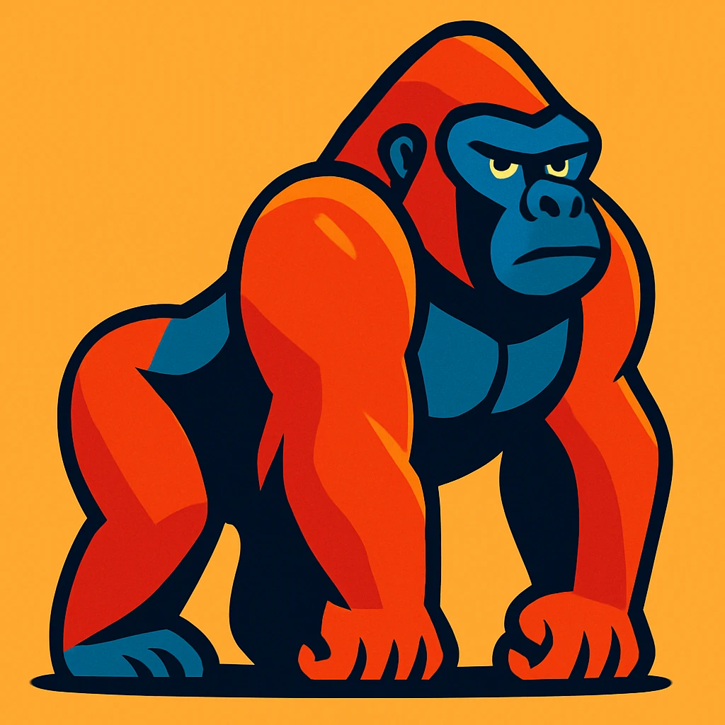 Gorilla emoji