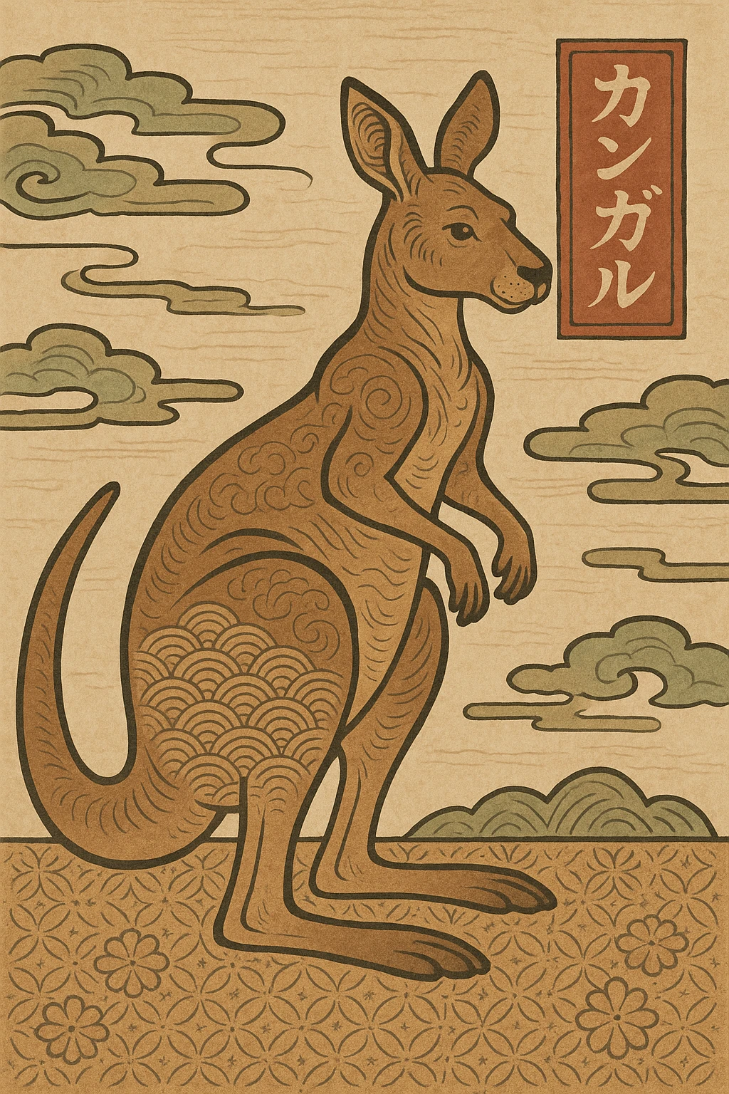 Kangaroo emoji