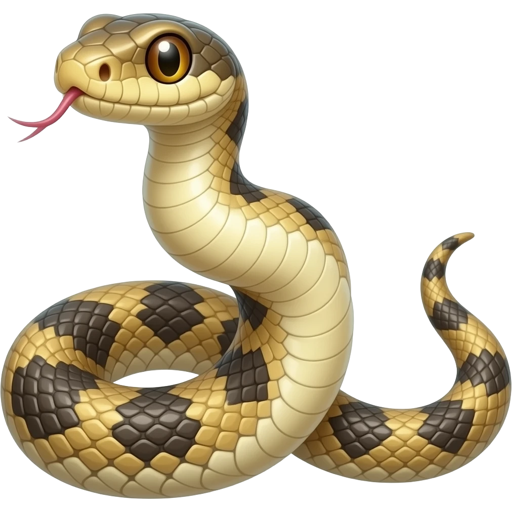 Snake beauty emoji