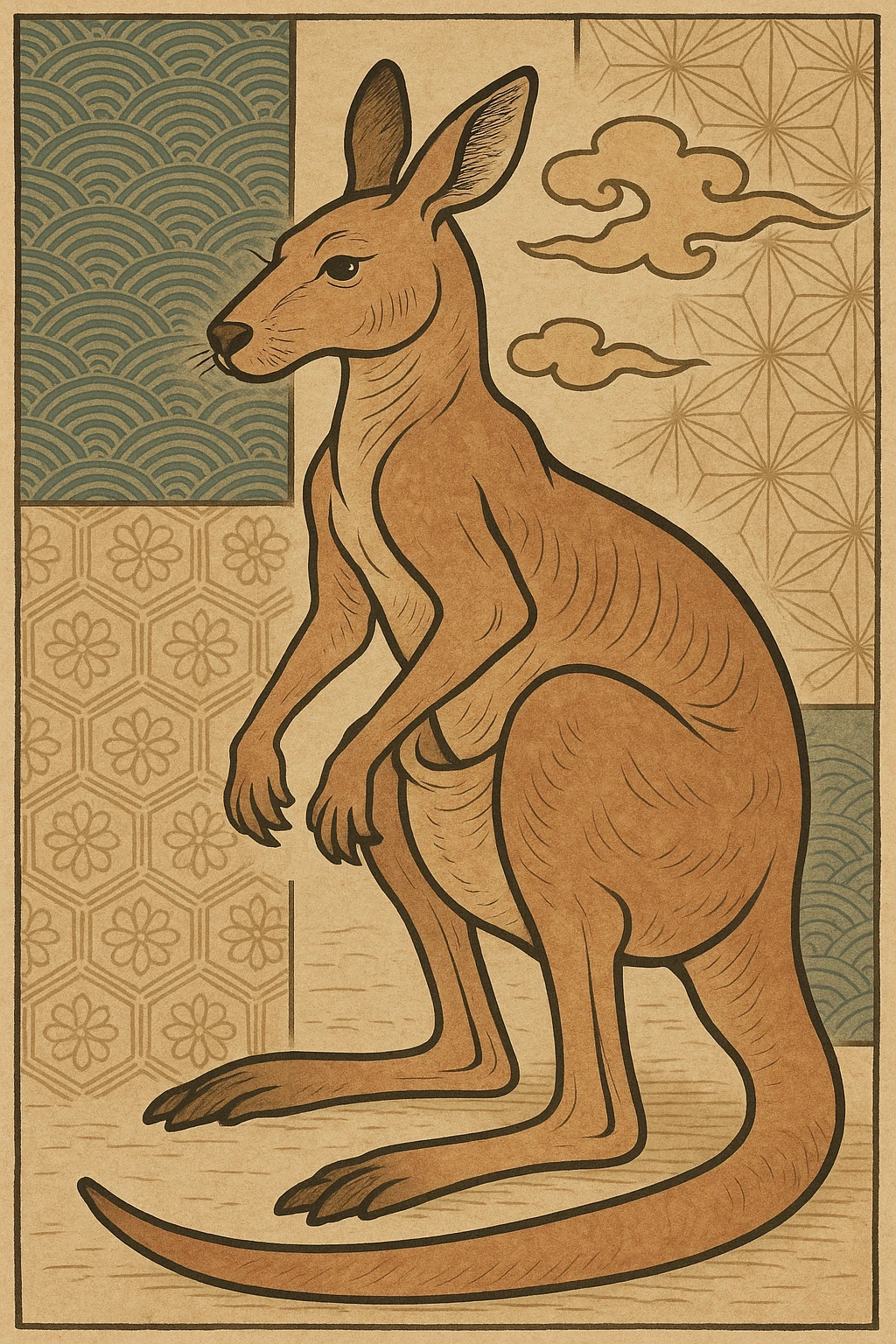 Kangaroo emoji