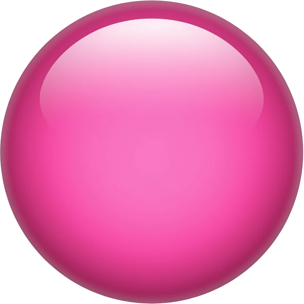 I want a pink circle emoji emoji