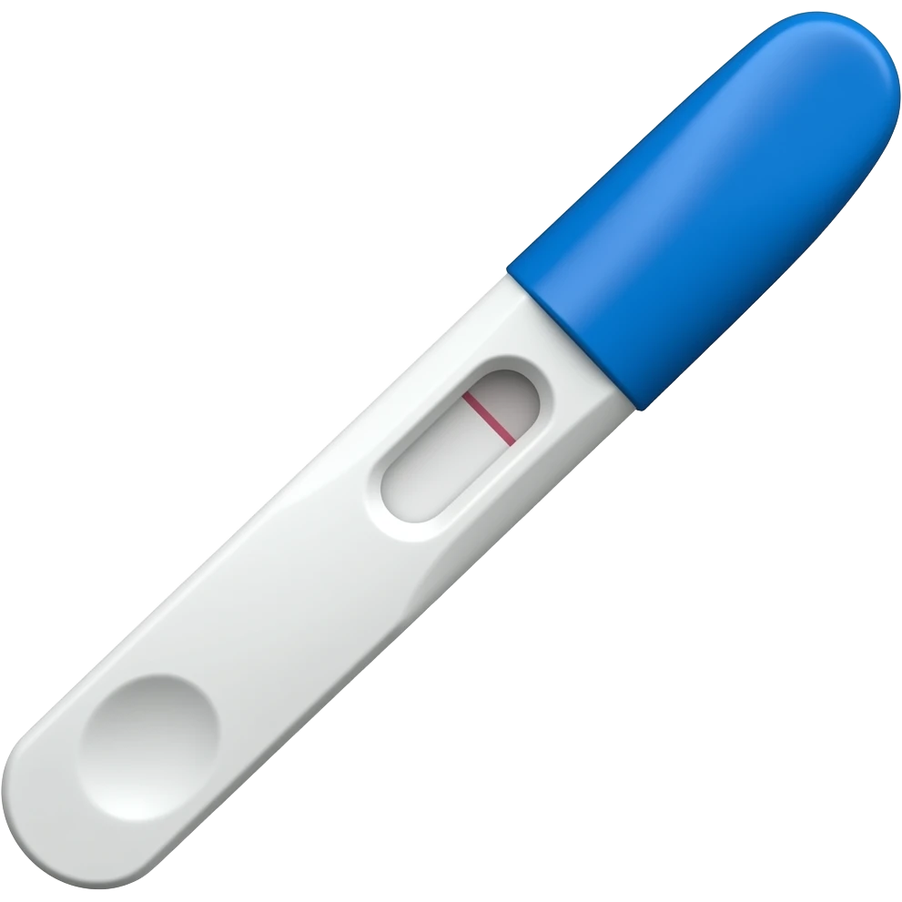 Positive Pregnancy test with cap emoji
