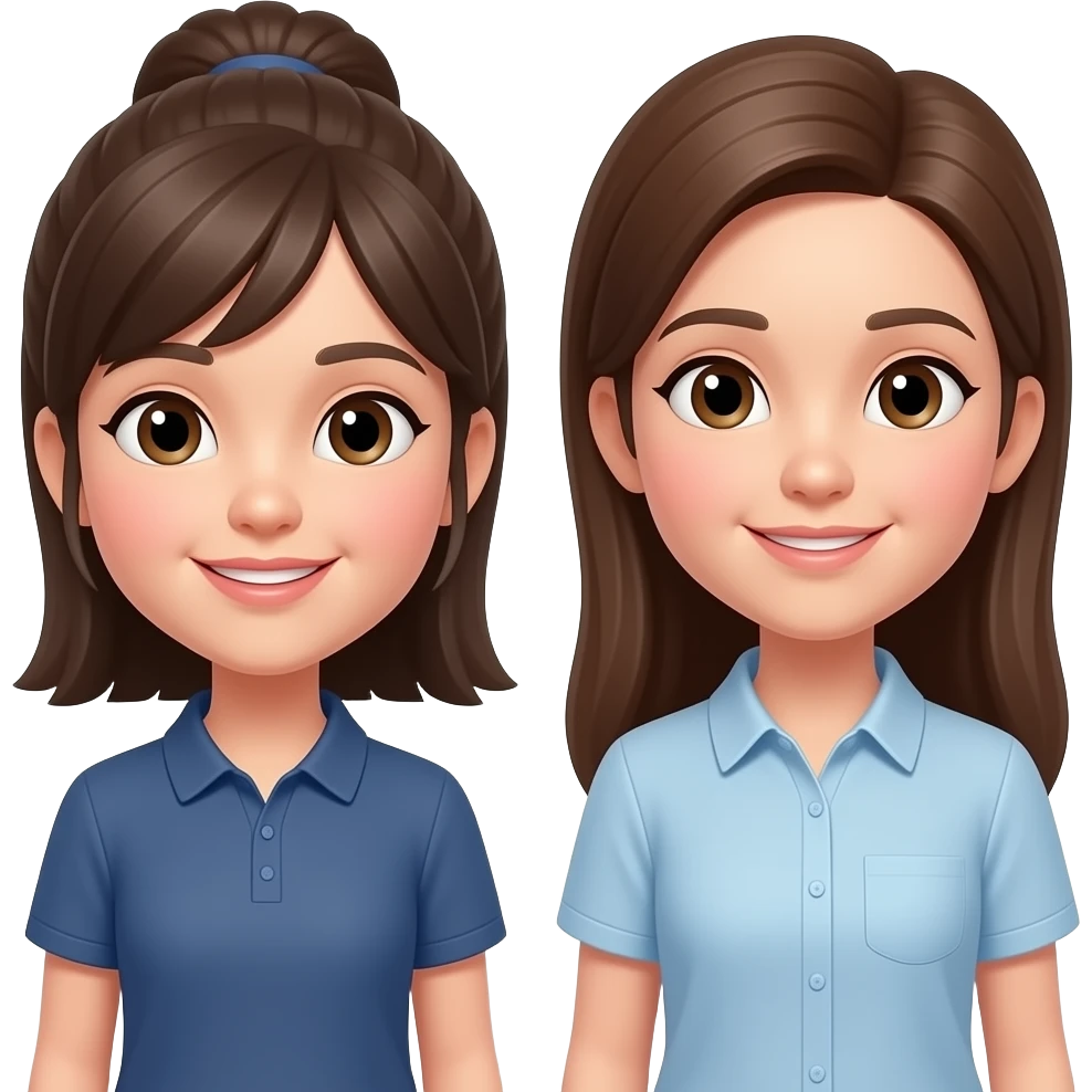 Girls in porta potty emoji