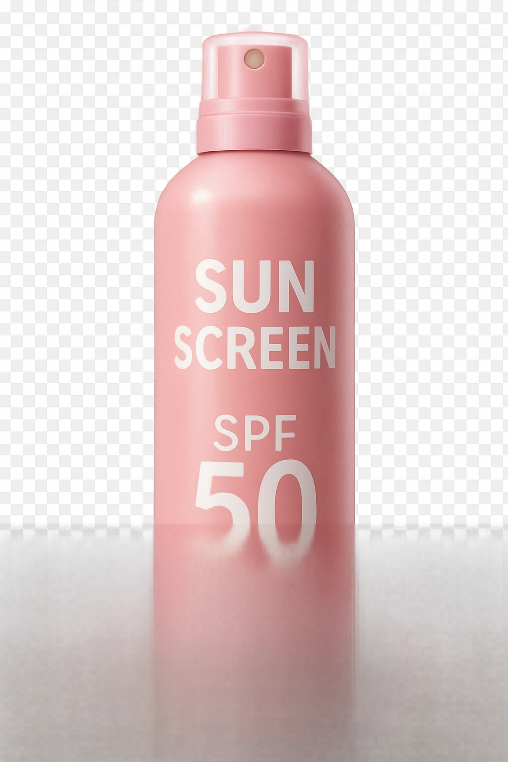 pink sunscreen spray emoji