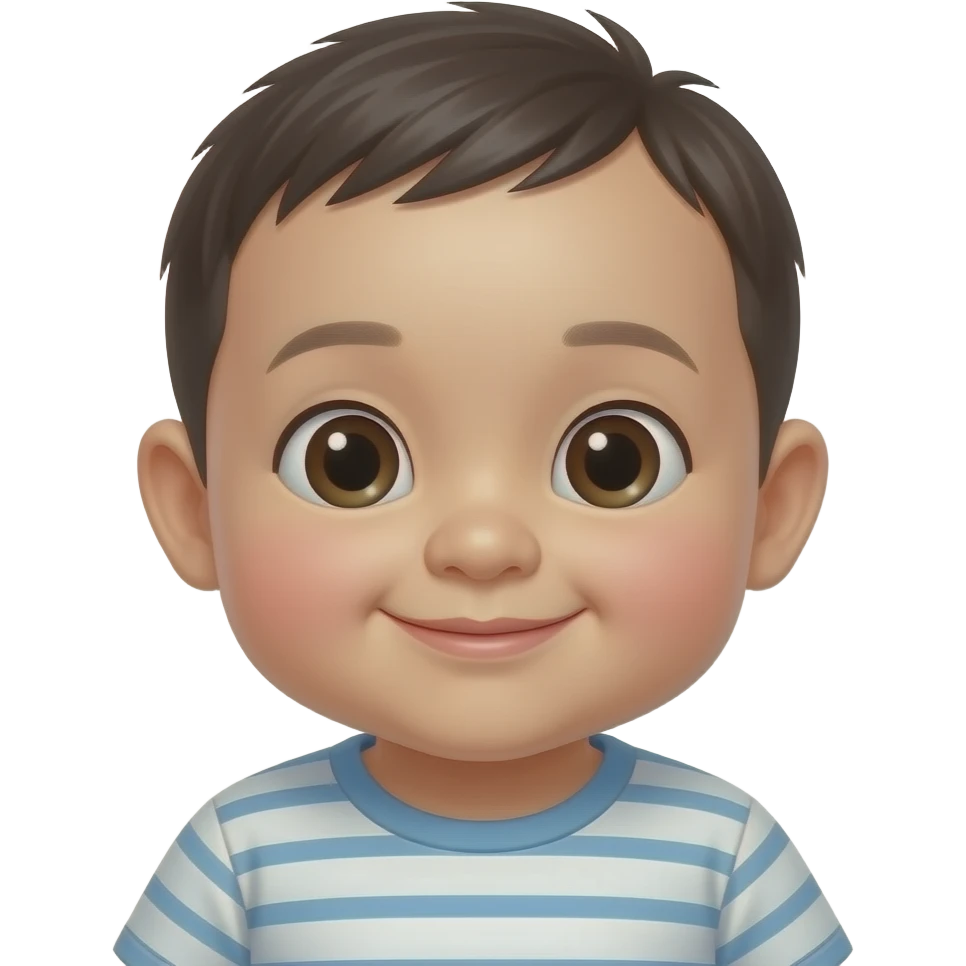 chinese baby make him look chubby emoji