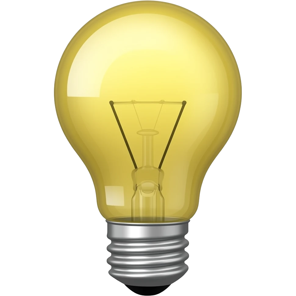 ai lightbulb emoji