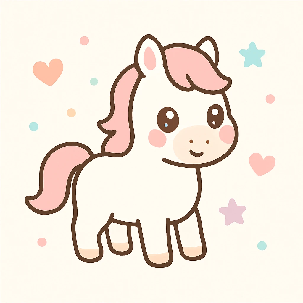 white horse emoji