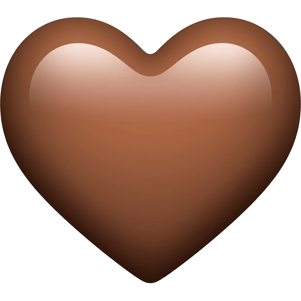 Meroon heart emoji emoji