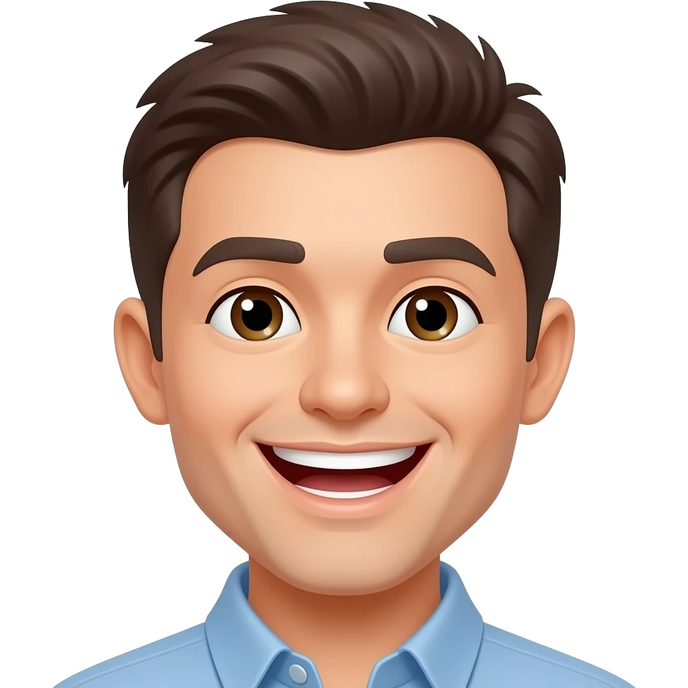 Create a Laugh reaction emojis for a new social media app emoji