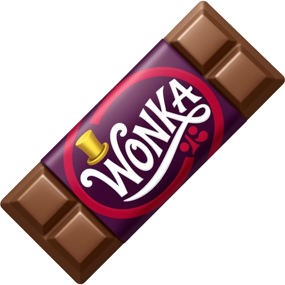 Wonka bar emoji