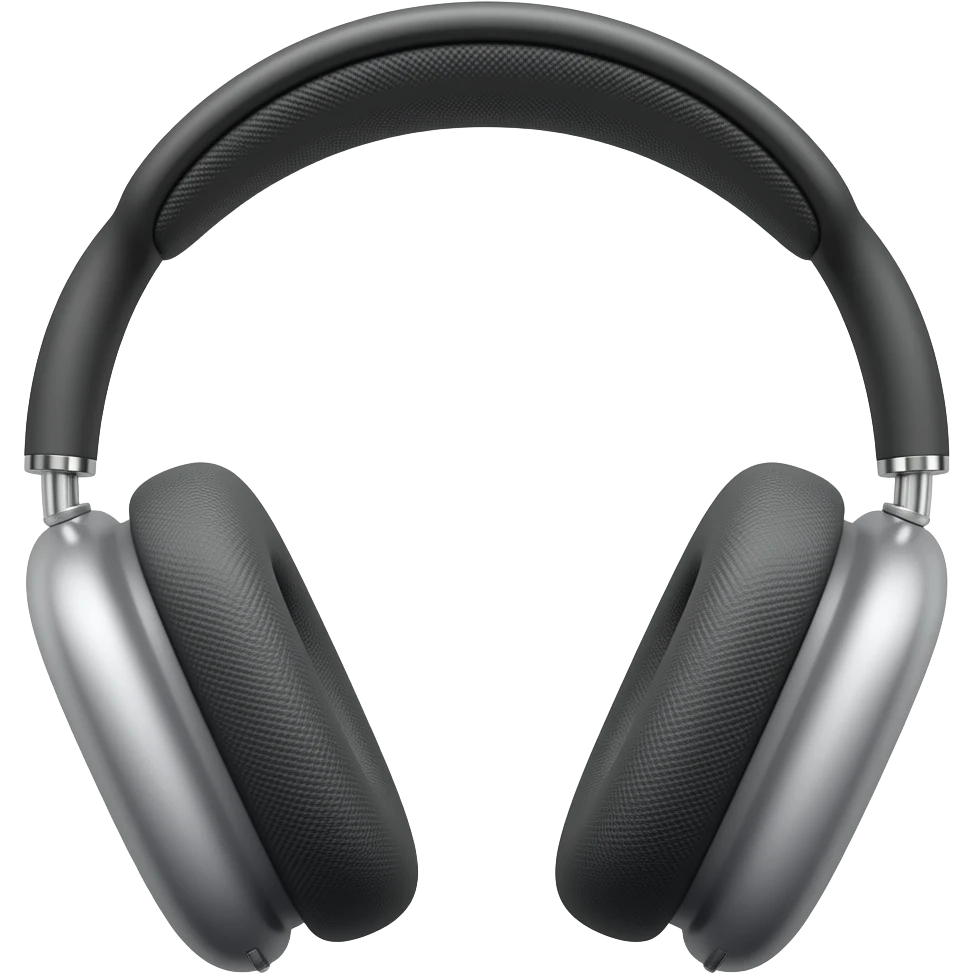 Apple boom headset emoji