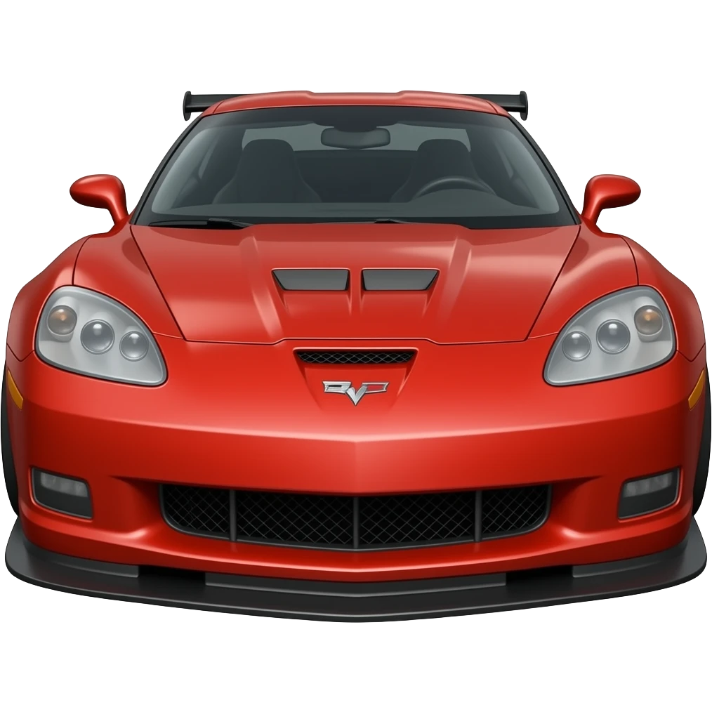 Make it red like the one used in the corvette c6 gt3 emoji