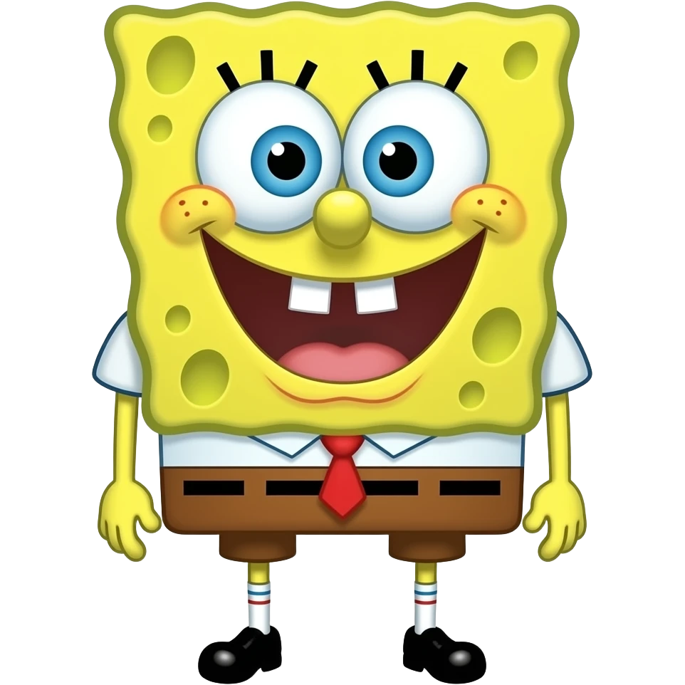 Very fat SpongeBob emoji