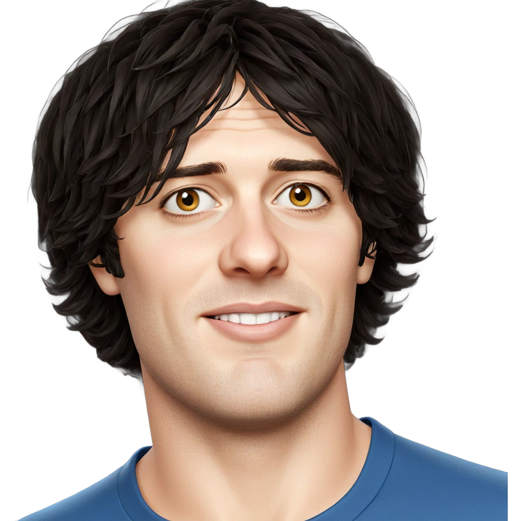 realistic portrait of male emoji