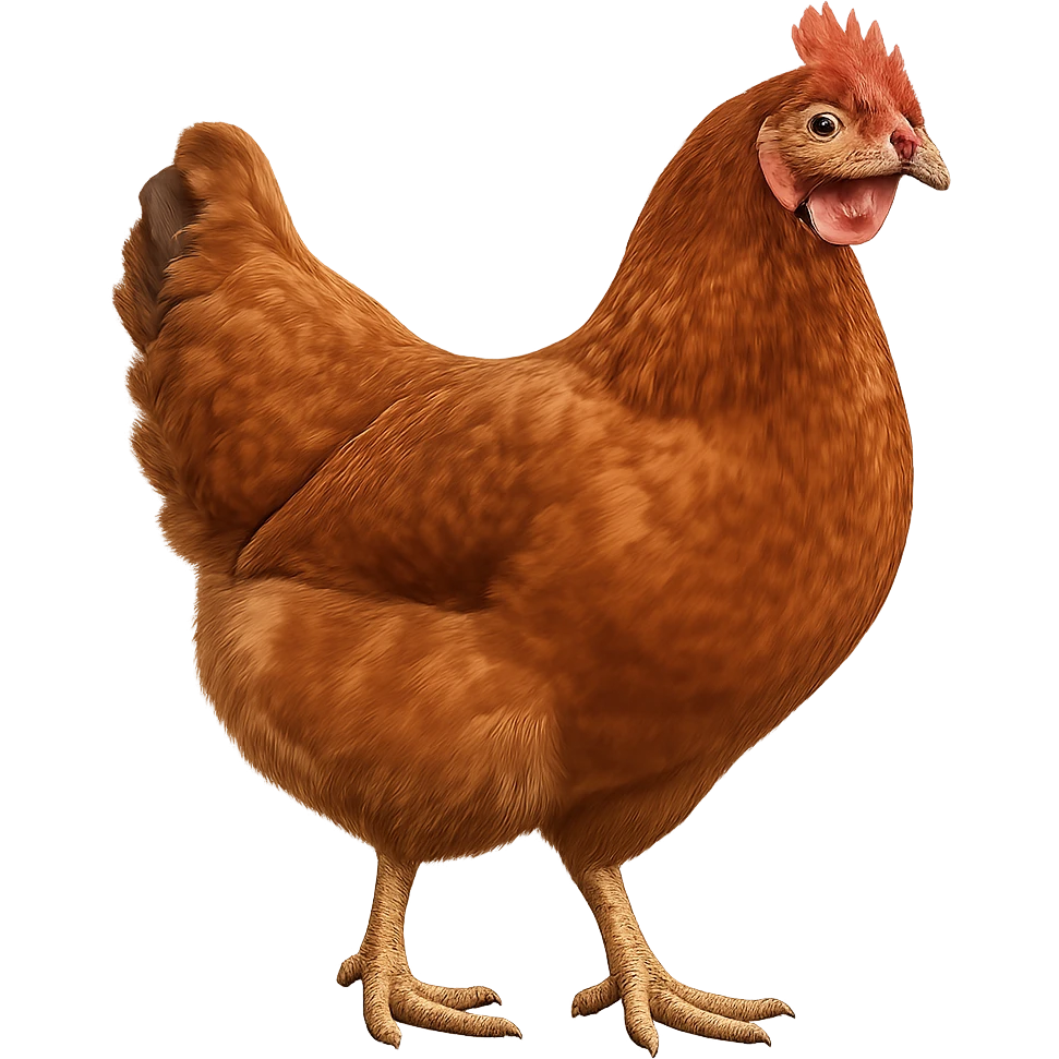 Hen emoji