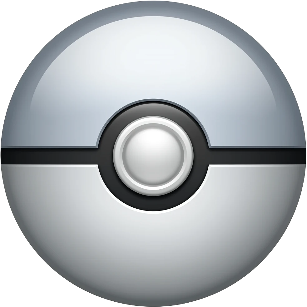 Pokemon steel type logo emoji