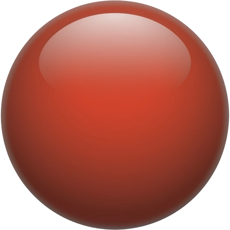 A red ball emoji