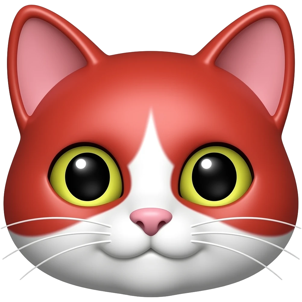 red cat ears emoji