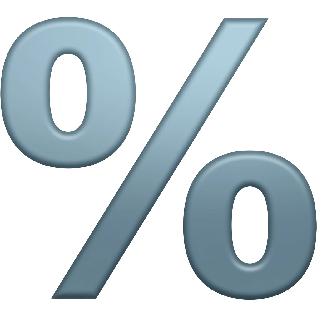 ninety five percent emoji