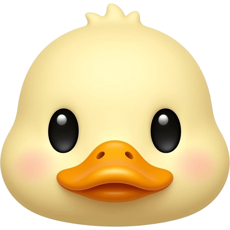 baby duck face emoji