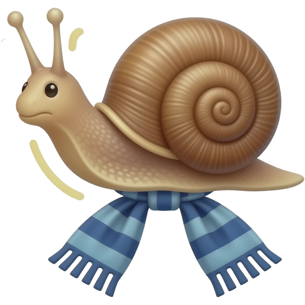 Caragol “força / suport”
Caragol tensant el cos
Closca amb vibració o línies d’energia
Possibilitat: bufanda del club volant emoji