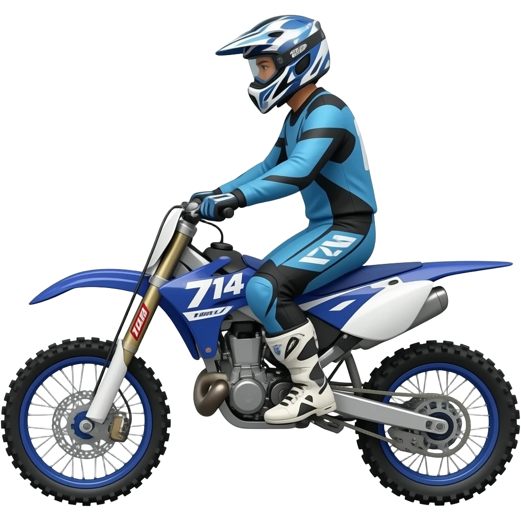 Motocross 714 emoji