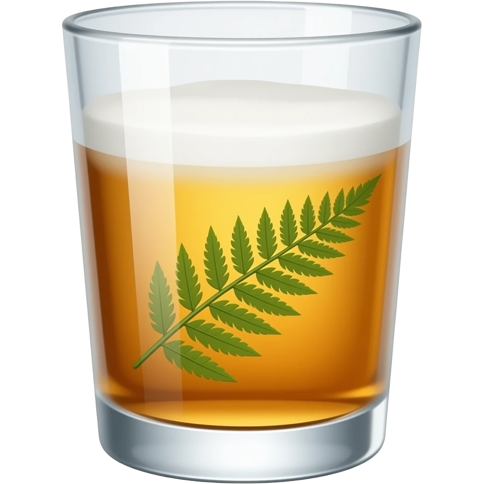 Hazme un emogi de una bebida llamada fernert emoji