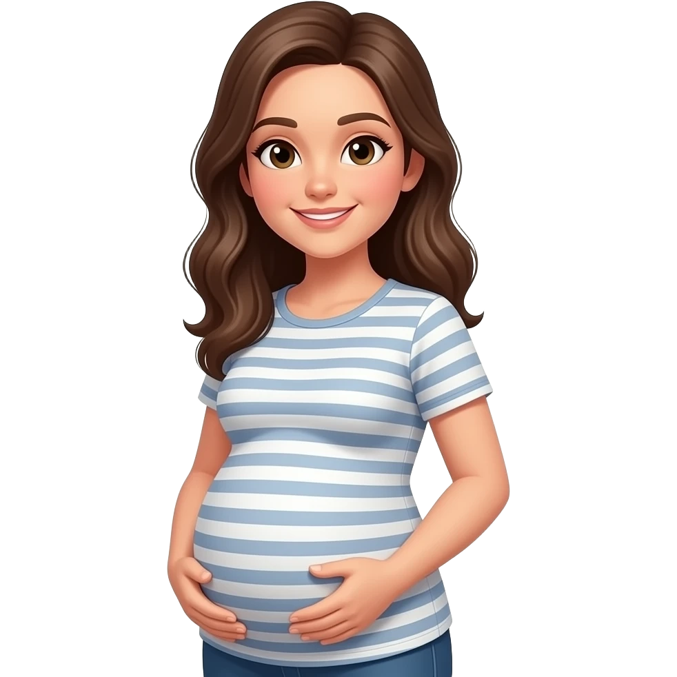 Emogi pregnant emoji