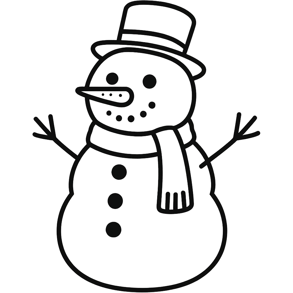 snowman remove background emoji