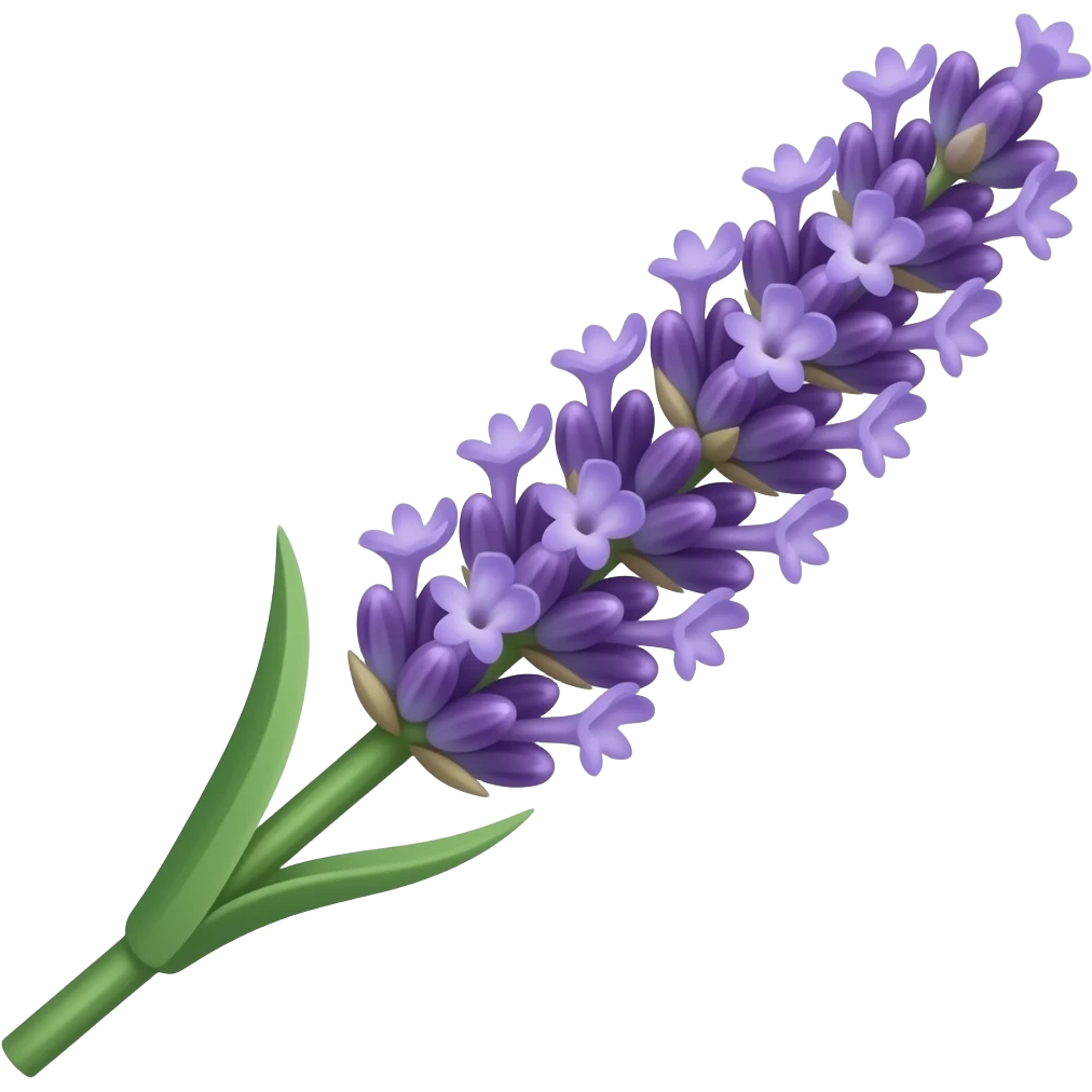purple lavander emoji