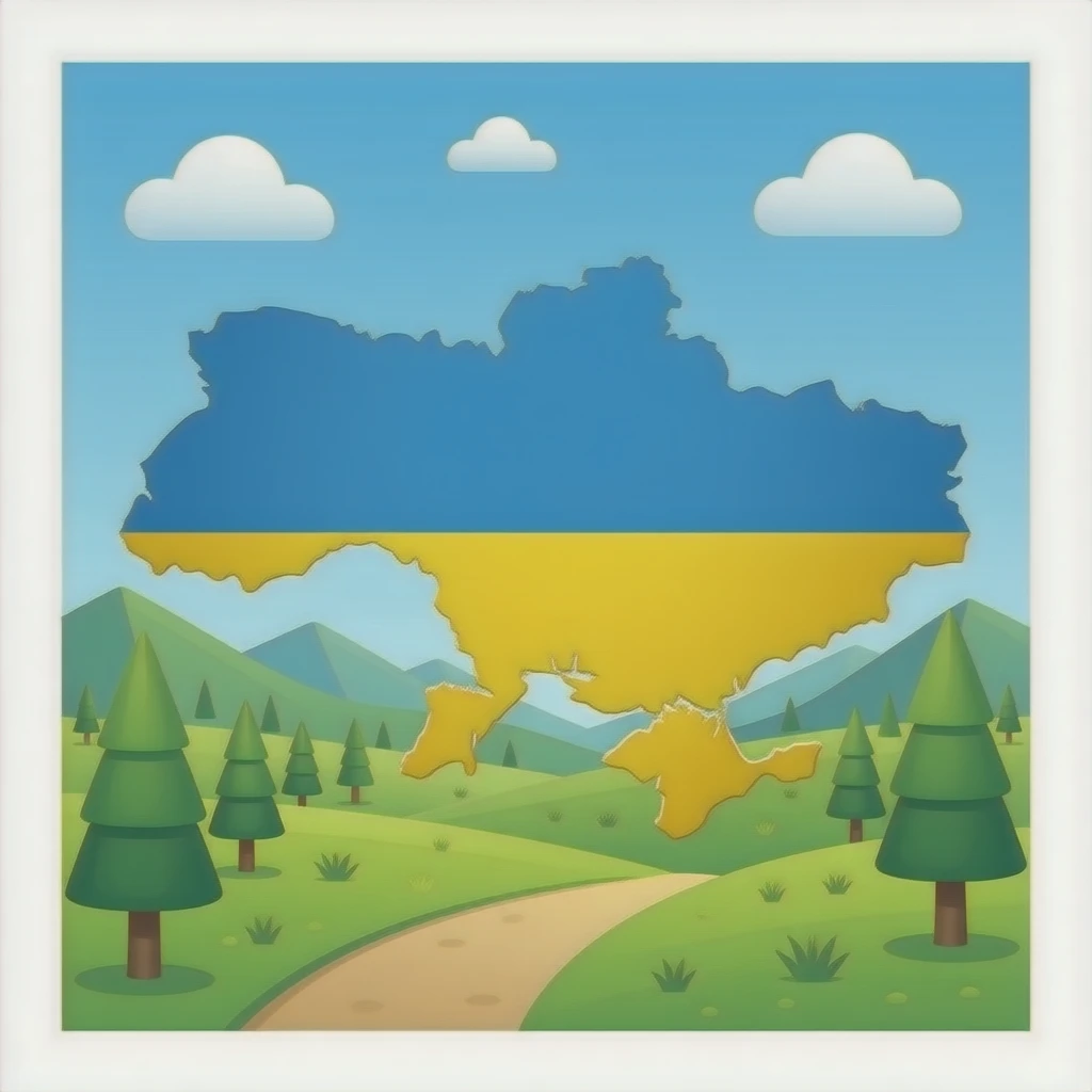 Територія України emoji