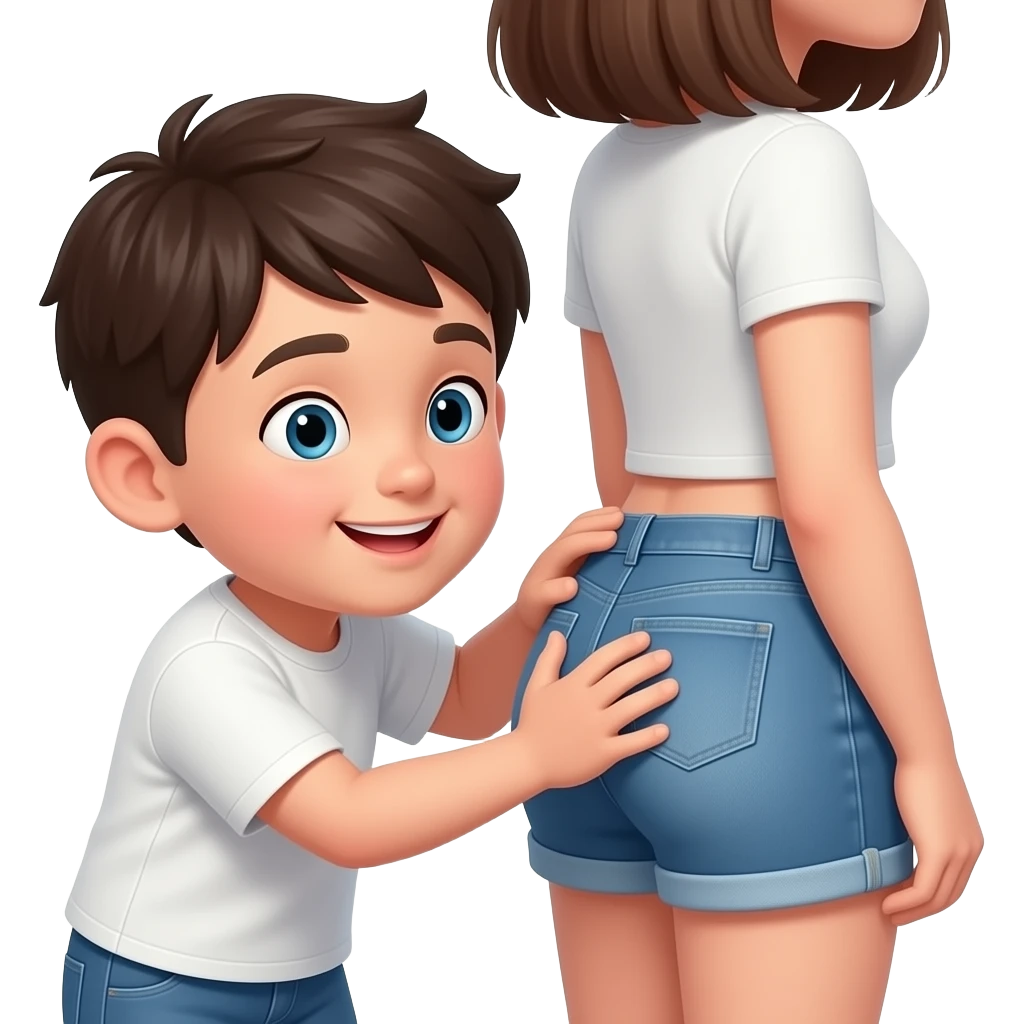 Kid boy fucks in ass a girl kid emoji