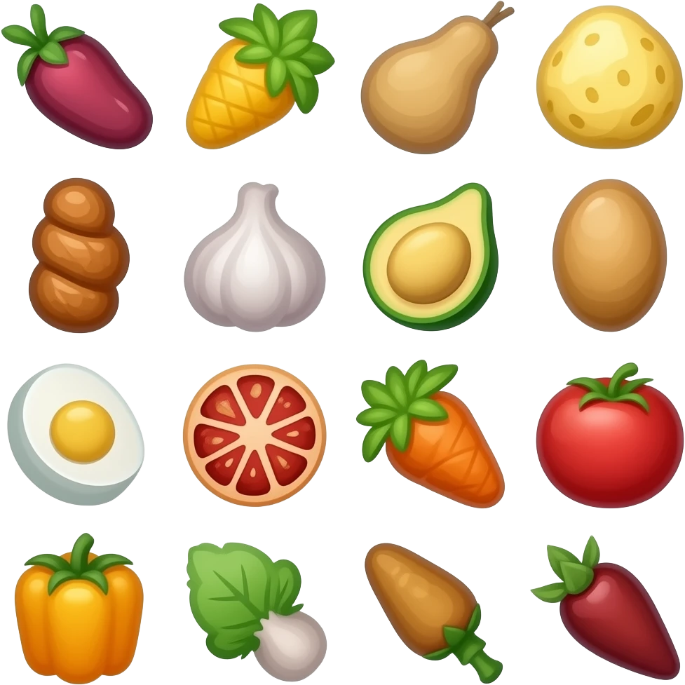 All foods icon emoji