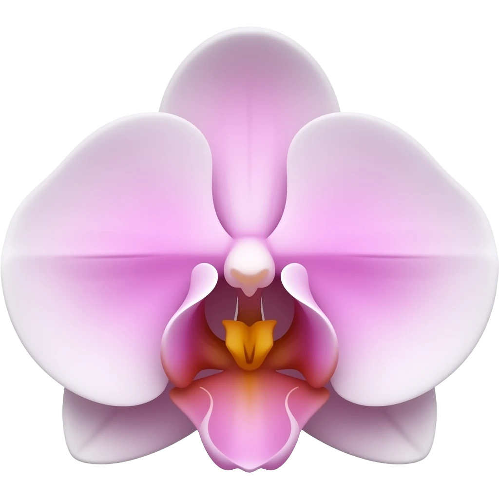 تعيطي ايموجي زهرة الاوركيد وليست صورة زهرة emoji