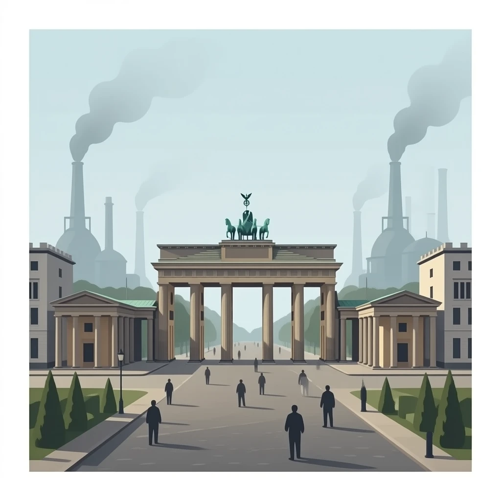 Industrial Age - Brandenburg Gate emoji