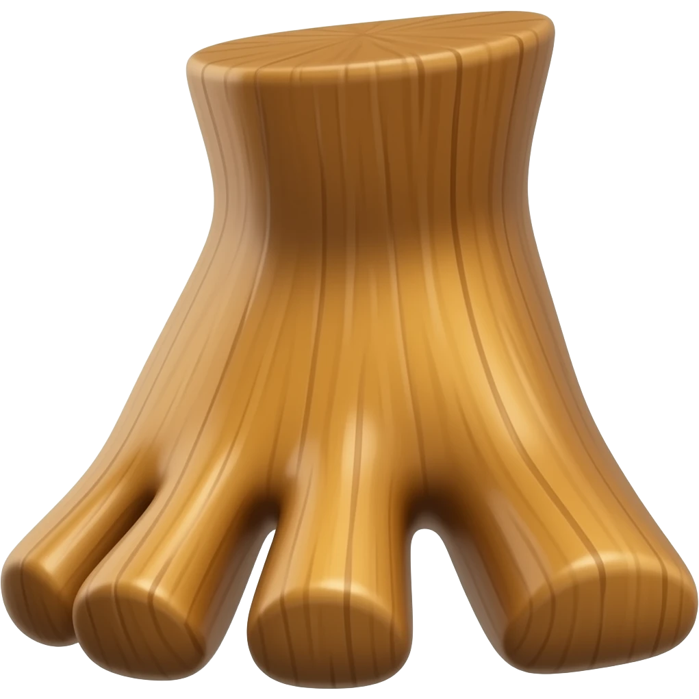 Wooden pirate leg emoji