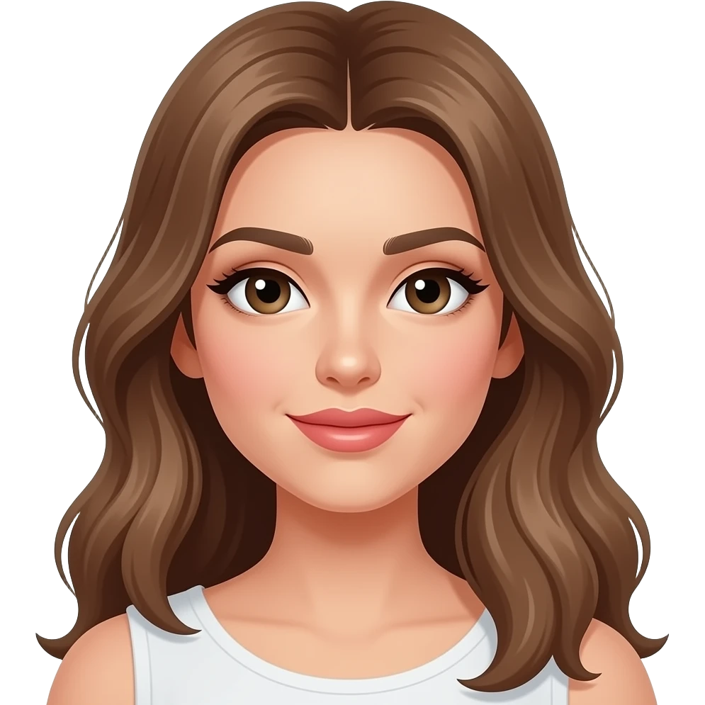 Emoji femme avec des faux ongle emoji