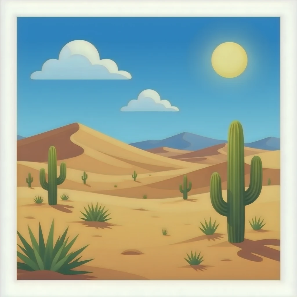 Desert emoji