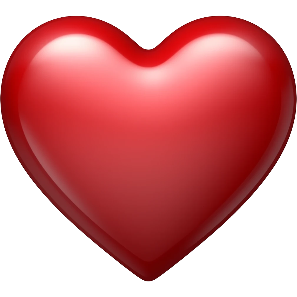 Bloody heart emoji