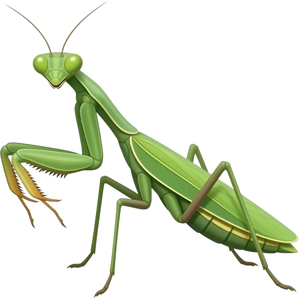 Create an emoji of mantis emoji