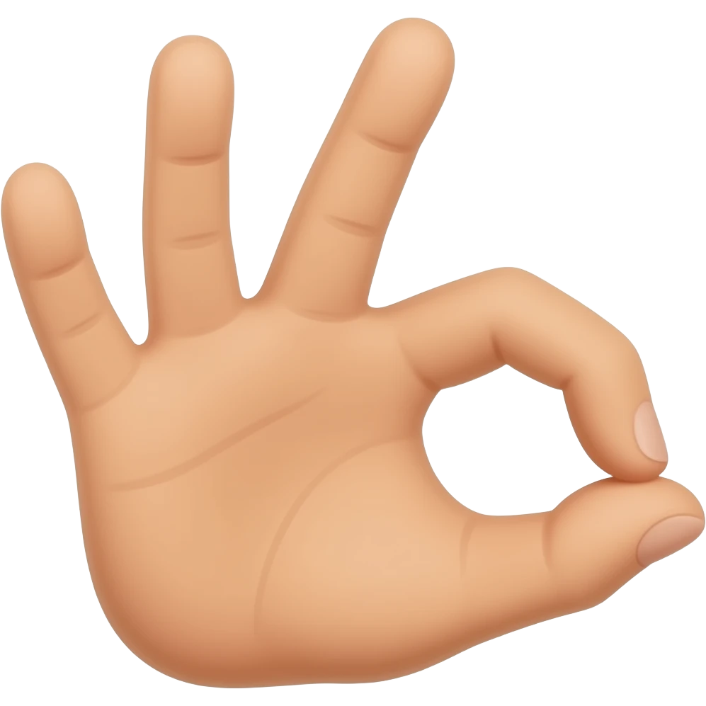 hand making the L shape emoji