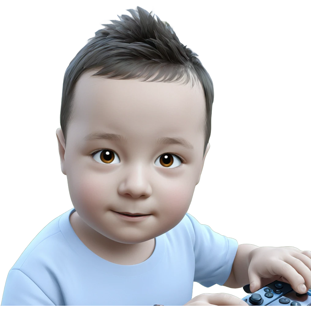 boy with handheld game console emoji