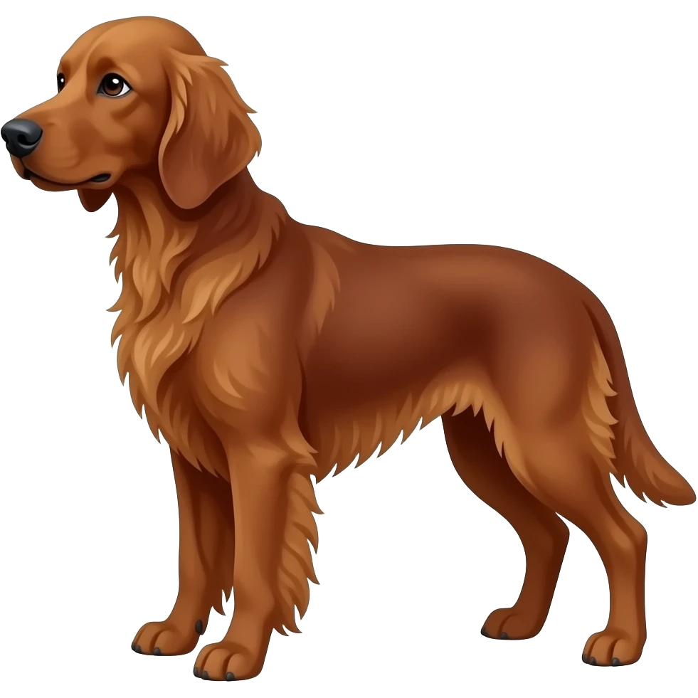 Irsk setter emoji emoji
