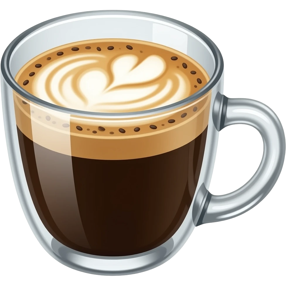 black sesame latte emoji