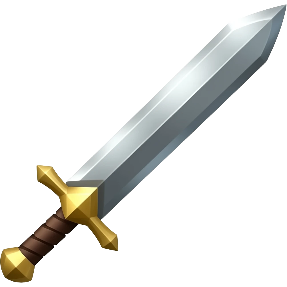 devine sward facing to words right emoji emoji