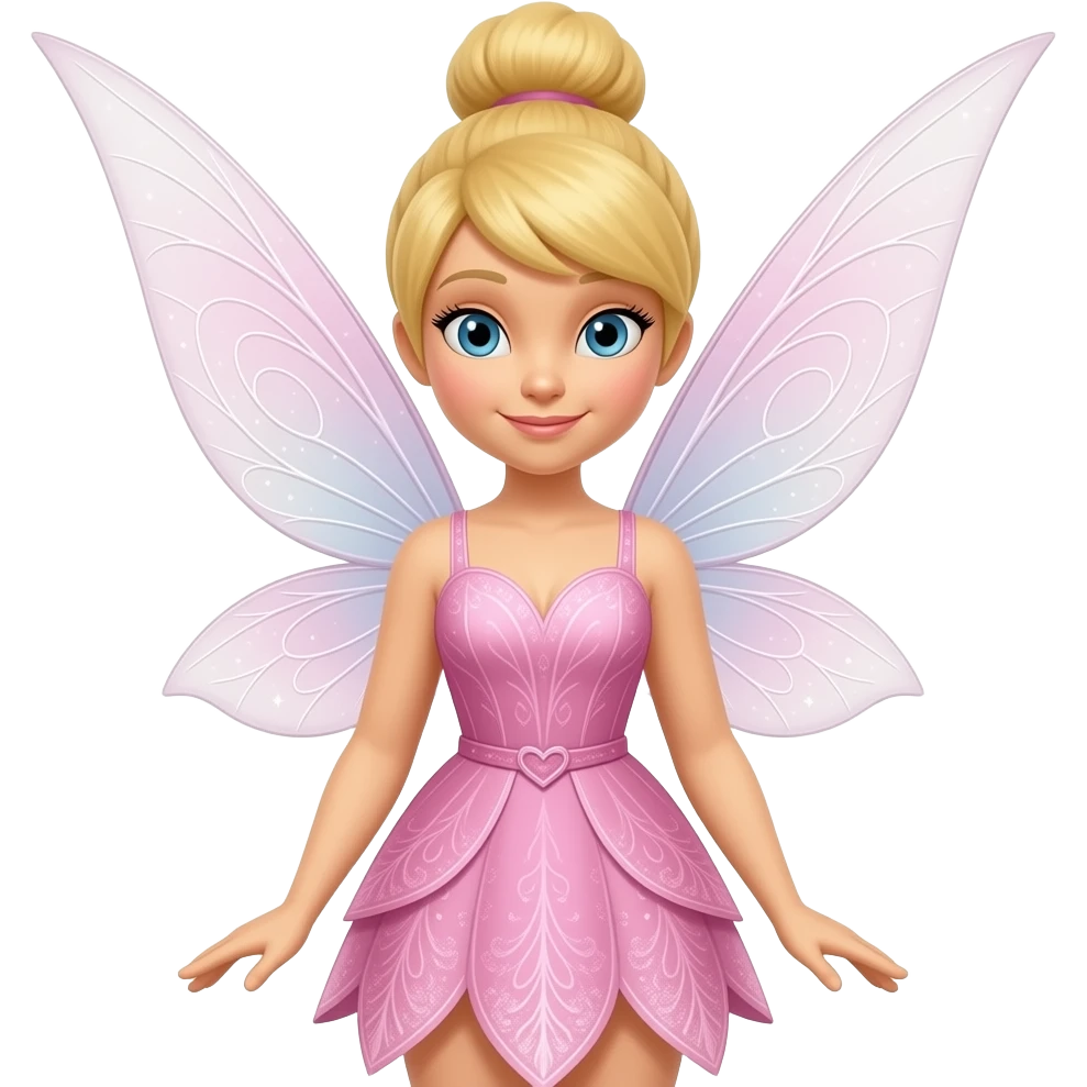 Rosetta from Disney Fairies wearing the outfit she wore in the 3rd film. emoji