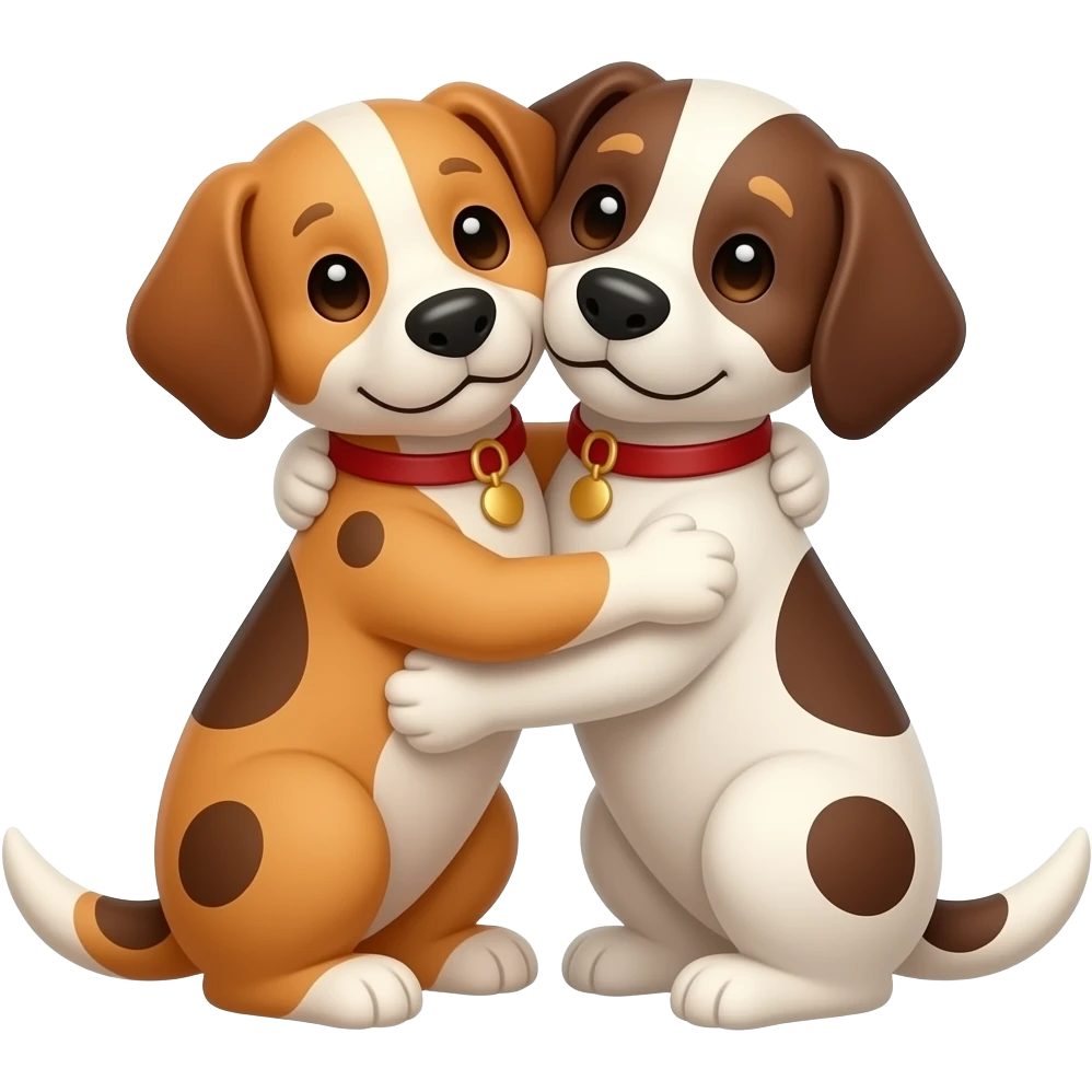 hugging animals emoji