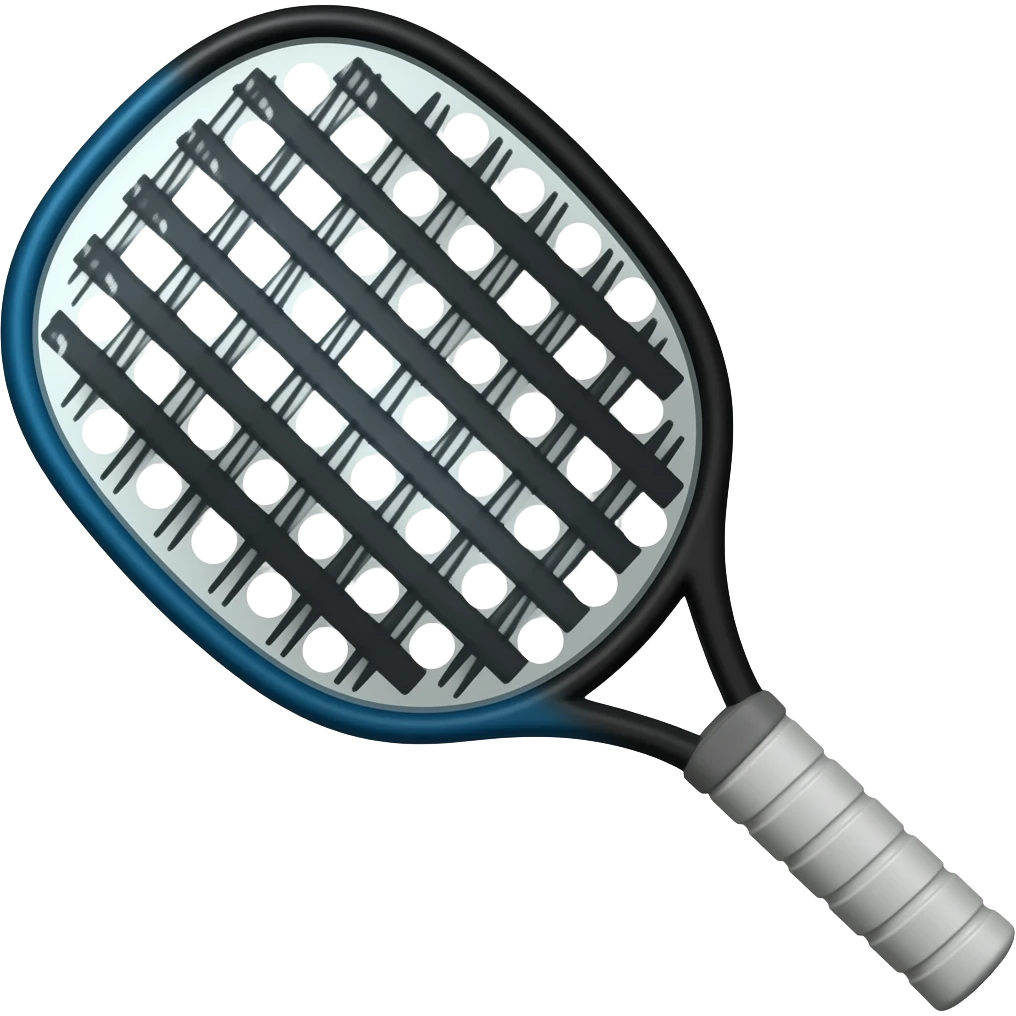 Raquette de padel emoji
